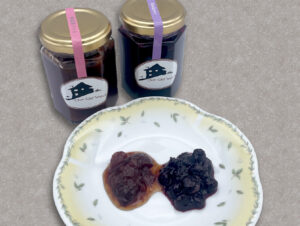 風の丘のレストランが作り出す自家製ブルーベリージャム！